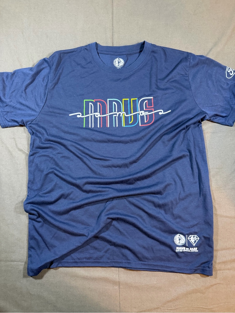 Dallas Mavericks Special Edition Tee, “Mavs vs Jazz” NBA 75th anniversary shirt
